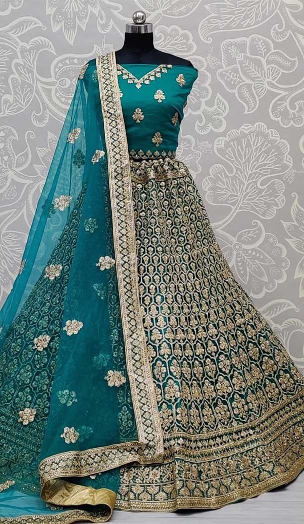 best bridal net lehengas in bangalore -86745790