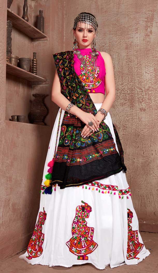 navratri cotton chaniya choli online -1118127595