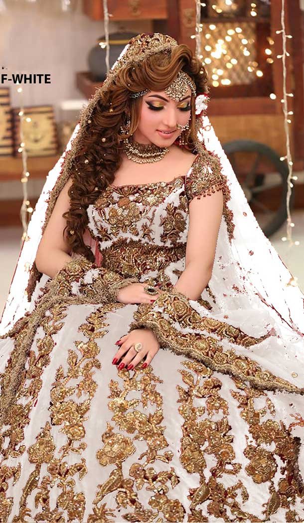 Off White Color Markable Velvet Designer Pakistani Style Lehenga Choli -1522130780