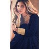 Navy Blue Color Pure Georgette Designer Pakistani Style Salwar Kameez -2080135873