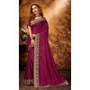 Magenta Color Chanderi Silk Classic Casual Office Wear Saree -2171136813