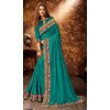 Rama Color Chanderi Silk Classic Casual Office Wear Saree -2171136816
