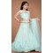 Sky Blue Color Heavy Net Handwork With Kids Girls Party Wear Lehenga Choli -4471154840