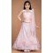 Pink Color Heavy Net Handwork With Kids Girls Party Wear Lehenga Choli -4471154841