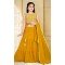 Yellow Georgette Embroidery With Girls Party Wear Lehenga Choli -4473154850