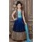 Navy Blue Color Georgette Embroidery Work Designer Girls Wear Lehenga Choli -4477154871