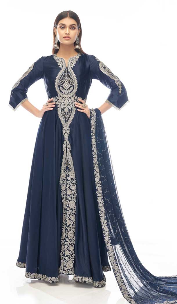 swarovski work salwar kameez