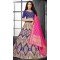 Banarasi Meenakari Blue Jacquard Work Party Wear Women Lehenga Choli -4779157473
