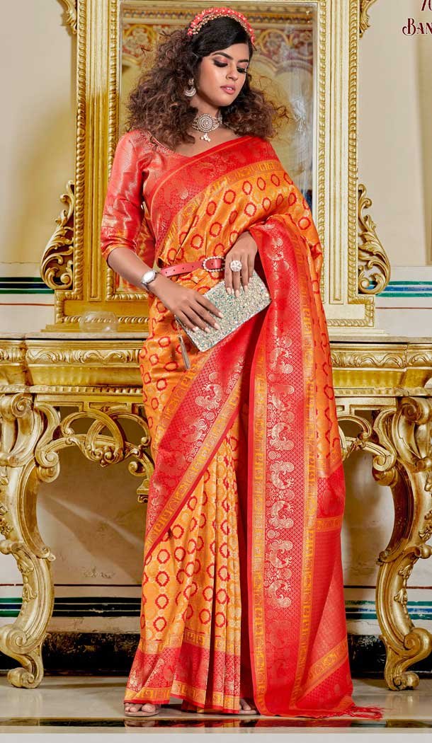 Banarasi party wear saree 2025