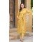 Mustard Yellow Color Pure Maslin Digital Print Work Casual Wear Designer Kurti -5723164160