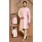 Banarasi Silk Pink Color Self Work Wedding Wear Men's Designer Sherwani -6019166409