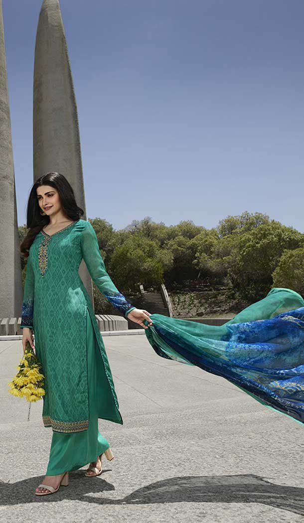 Buy Indian Casual Salwar Kameez Online Plus Size Women USA Heena Style