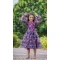 Organz Purple Color Embroidered Work Readymade Kids Girl Gown -6217168051