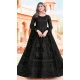 Black Color Net Embroidery Work Pakistani Style Anarkali Salwar Kameez -6235168153