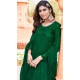 Contemporary Green Color Net Embroidery Work Pakistani Style Anarkali Salwar Kameez -6235168155