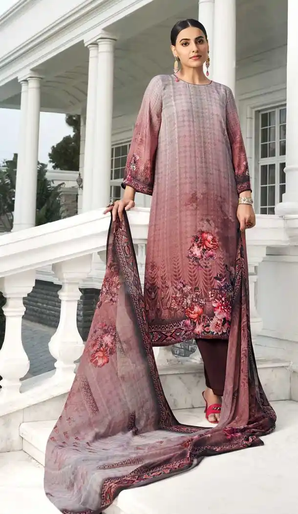 Wonderful Multi Color Crepe Silk Thread Embroidery Work Pakistani Style Palazzo Salwar Suit -6249168233