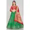 Banarasi Silk Green Color Jacquard Work Traditional Party Wear Lehenga Choli -6334168803