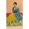Banarasi Silk Blue and Green Color Jacquard Work Designer Wedding Wear Saree -6362169084