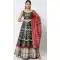 Banarasi Silk Green Color Jacquard Work Traditional Party Wear Lehenga Choli -6379169225