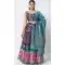 Banarasi Silk Navy Blue Color Jacquard Work Traditional Party Wear Lehenga Choli -6379169226