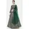 Banarasi Silk Green Color Jacquard Work Party Wear Plus Size Lehenga Choli -6389169279