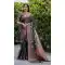 Soft Silk Weaving Work Dark Grey Color Tradtional Party Wear Women Saree -6395169313