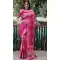 Pink Color Pure Bandhej Silk Zari Weaving Work Designer Party Wear Saree Blouse -6430169608