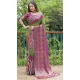 Green & Purple Color Pure Bandhej Silk Zari Weaving Work Designer Party Wear Saree -6432169623