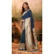 Pure Paithani Silk Zari Weaving Work Navy Blue Color Party Women Saree -6532170370