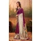 Pure Paithani Silk Zari Weaving Work Purple Color Party Women Saree -6532170373