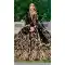 Embroidery Heavy Velvet Bridal Wear Women Lehenga in Black Color -6535170393