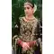Black Color Embroidery Heavy Velvet Bridal Wear Women Lehenga -6535170397