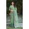 Pashmina Soft Cotton Jacquard Designer Patola Saree in Green -6543170439