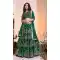Georgette Hand Work Designer Wedding Wear Readymade Lehenga Choli in Green -6565170593