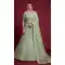 Georgette Swarovski Work Designer Wedding Wear Women Lehenga Choli In Pista Green -6567170606