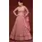 Embroidery Soft Net Designer Sangeet Ceremony Lehenga Choli in Fantasy Rose -6616170949