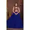 Embroidery Work French Crape Navratri Festival Wear Lehenga Choli in Blue -7256175120
