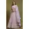 Bridal Net Sequince Embroidery Work Sangeet Wear Lehenga Choli in Light Purple -6617170959