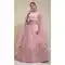 Bridal Net Sequince Embroidery Work Sangeet Wear Lehenga Choli in Pink -6617170963