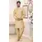 Banarasi Jacquard Classic Traditional Wear Men's Semi Indo-Western in Cream -6658171285