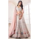 Georgette Sequence Zarkan Work Designer Bridal Wedding Wear Lehenga Choli in White -6690171508