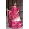 Printed With Foil Work Dola Silk Traditional Party Wear Lehenga Choli in Pink -6975173574