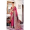 Pure Kashmiri Silk Weaving Work Traditional Wear Saree Blouse in Pink -6729171814