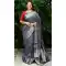 Jacquard Work Patola Silk Designer Party Wear Saree Blouse in Navy Blue -6805172331