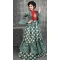 Chanderi Silk Sequence Thread Work Designer Girls Wear Gown Multi -6991173647