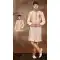 Fancy Gold Jacquard Hand work Readymade Designer Men's Wear Sherwani -6803172305