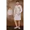 Jacquard Hand work Readymade Designer Men's Wear Sherwani in Cream -6803172309