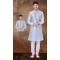 Jacquard Hand work Readymade Designer Men's Wear Sherwani in Sky Blue -6803172319
