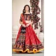 Navratri Occasion Cotton Silk Embroidery Work Lehenga Choli in Black -7474176432
