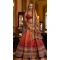 Orange Color Wedding Wear Rajwadi Silk Sparkle Mirror Work Designer Lehenga Choli - 7108174329